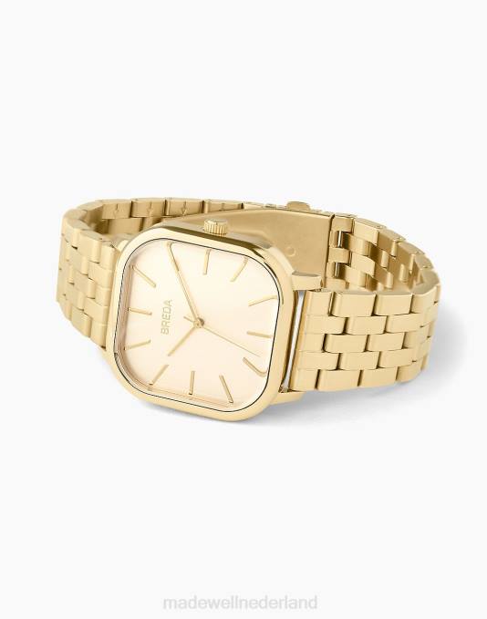 accessoires goud ZVH673 Madewell Breda Visser horloge Heren