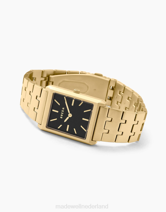 accessoires goud ZVH696 Madewell Breda Virgil metalen armbandhorloge Heren