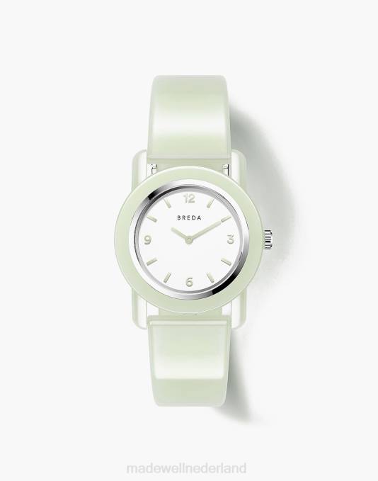 accessoires één kleur ZVH693 Madewell Breda unisex 'play' kunststof horloge, 35 mm Heren