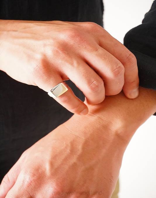 accessoires zilver ZVH6423 Madewell charlotte cauwe studio sculpturale zegel Heren