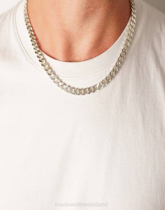 accessoires zilver ZVH6425 Madewell Charlotte Cauwe Studio-ketting met ketting Heren