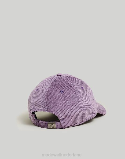 accessoires glazig paars ZVH6413 Madewell carhartt work in progress harlem baseballpet Heren