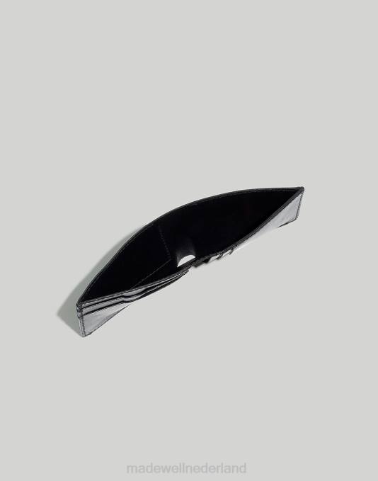 accessoires echt zwart ZVH665 Madewell lederen portemonnee Heren