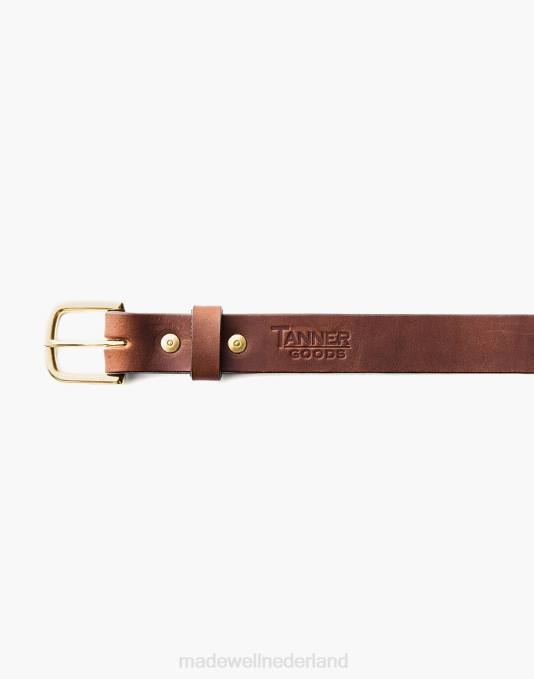 accessoires bruin ZVH6583 Madewell leerlooier goederen klassieke riem Heren