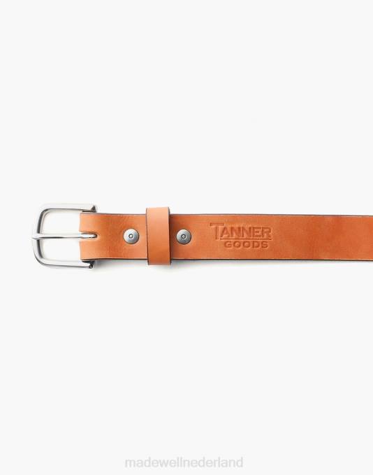 accessoires zadel ZVH6586 Madewell leerlooier goederen klassieke riem Heren