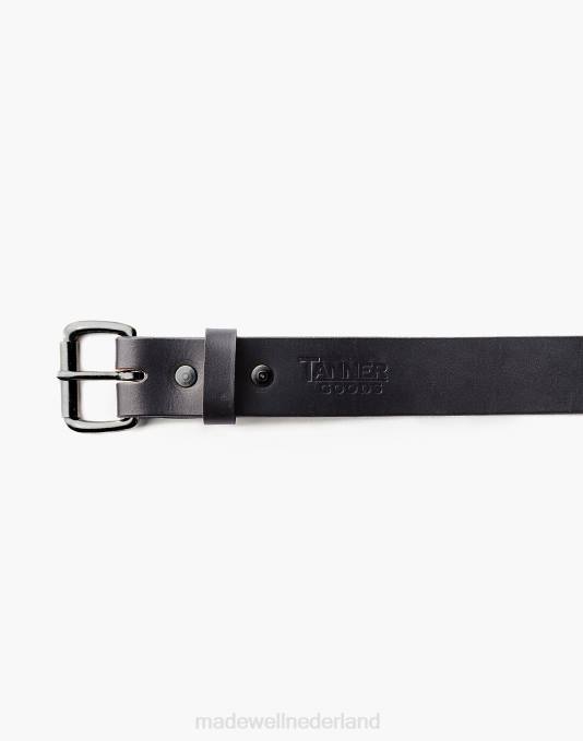 accessoires zwart ZVH6582 Madewell leerlooier goederen standaard riem Heren