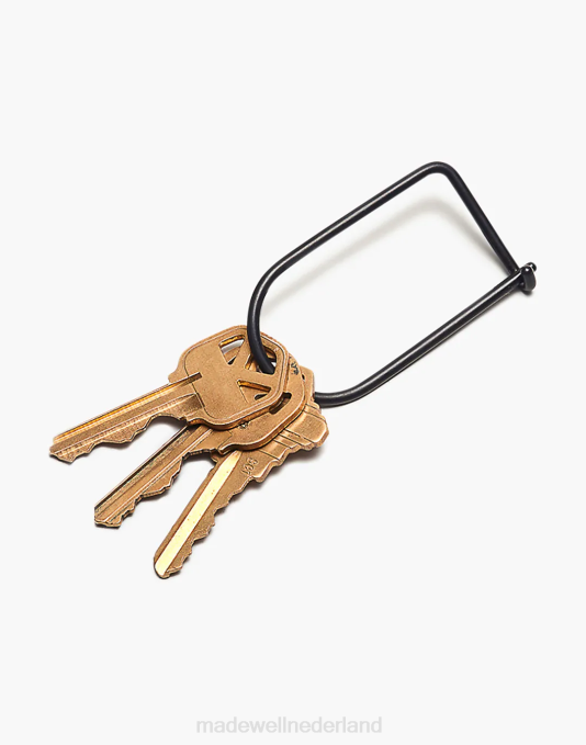 accessoires zwart ZVH6447 Madewell Craighill Wilson sleutelhanger van carbon Heren