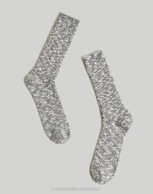 accessoires donkere bestrating ZVH645 Madewell donegal kampsokken Heren