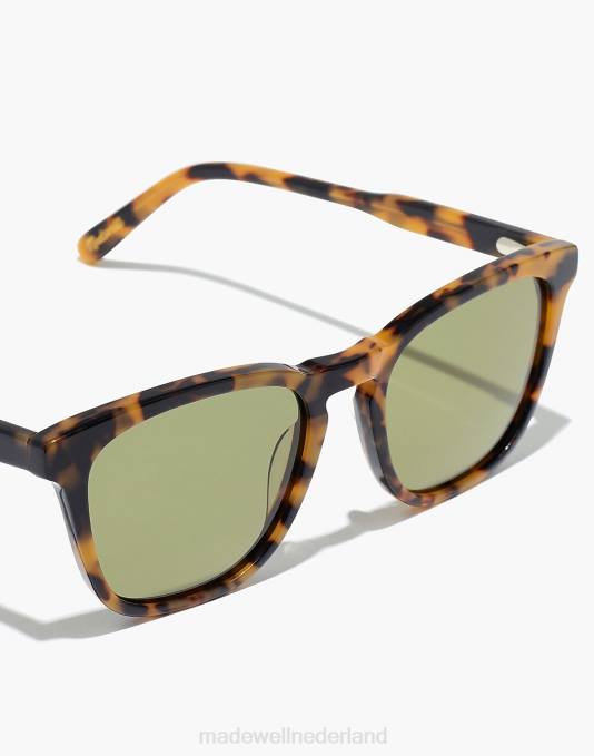 accessoires echt zwart ZVH661 Madewell danford zonnebril Heren