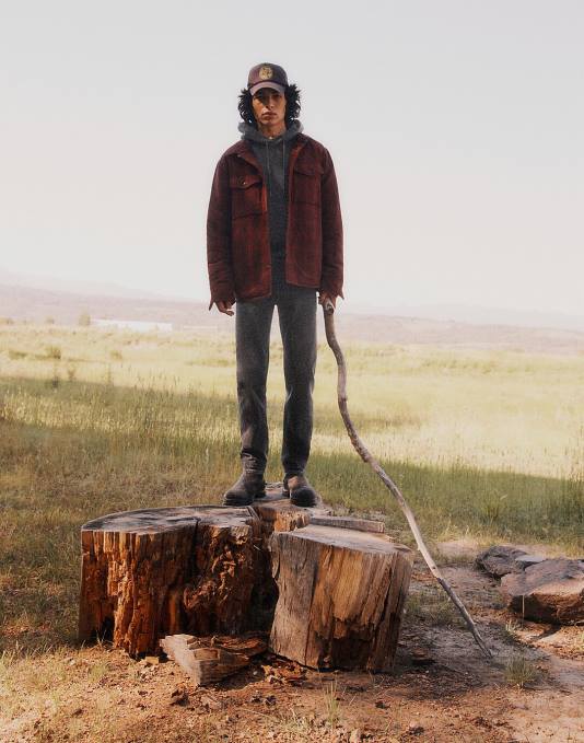 kleding Claybrook wassen ZVH6191 Madewell slanke spijkerbroek Heren