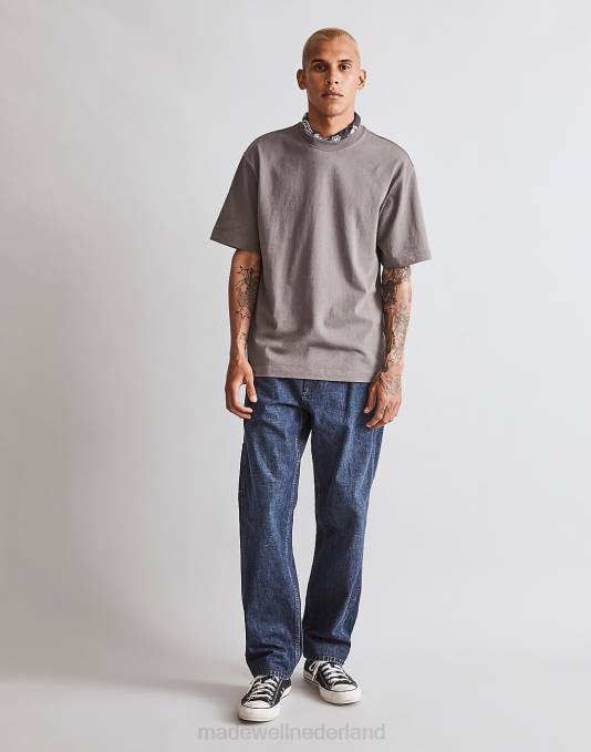 kleding Glenmore wassing ZVH6201 Madewell indigo geverfde schildersbroek Heren