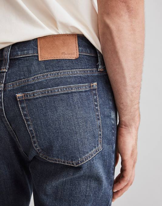 kleding Stratfield wassen ZVH6184 Madewell slanke spijkerbroek Heren