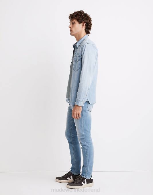 kleding alhart wassen ZVH6164 Madewell atletische slanke jeans: coolmax denim editie Heren