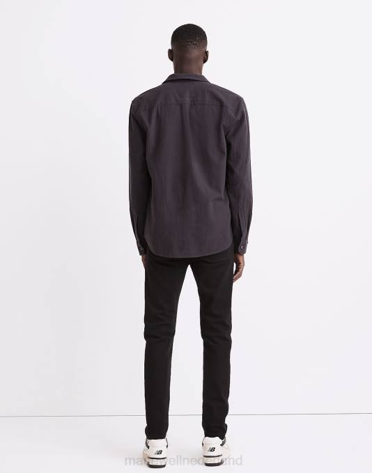 kleding bahart wassen ZVH6196 Madewell slanke jeans: coolmax denim-editie Heren