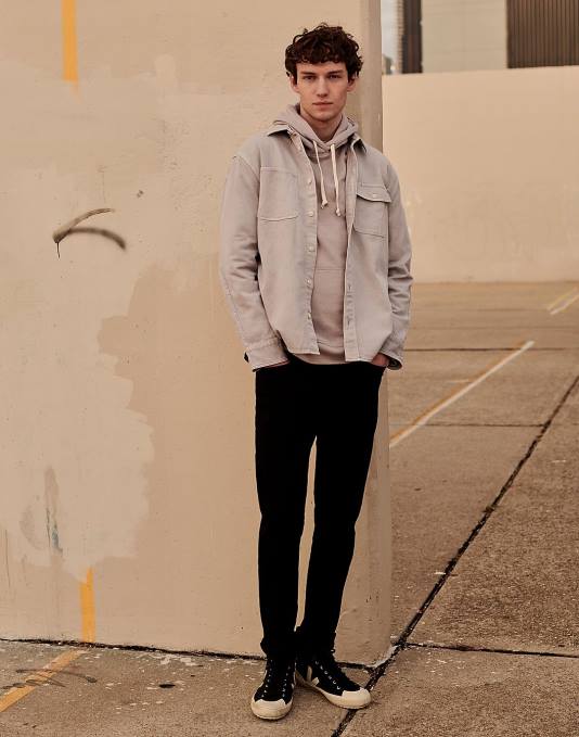 kleding bahart wassen ZVH6196 Madewell slanke jeans: coolmax denim-editie Heren