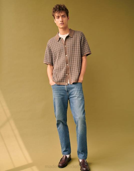 kleding banwell wassen ZVH6171 Madewell ontspannen taps toelopende jeans Heren