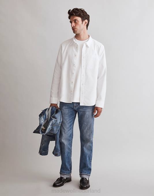 kleding barrington wassen ZVH6137 Madewell de zelfkantjeans met rechte pijpen uit 1991 Heren