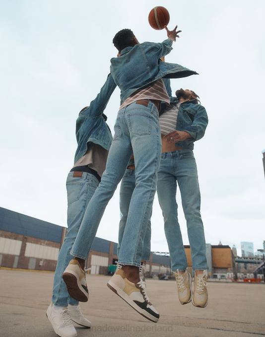 kleding bekken wassen ZVH6154 Madewell atletische slanke jeans Heren