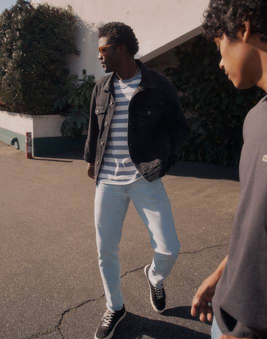 kleding benefield wassen ZVH6160 Madewell atletische slanke jeans Heren