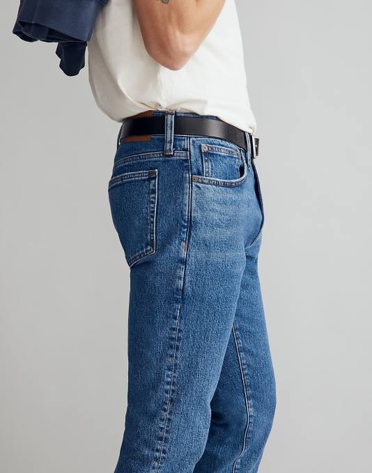 kleding connor wassen ZVH6158 Madewell atletische slanke jeans: coolmax denim editie Heren