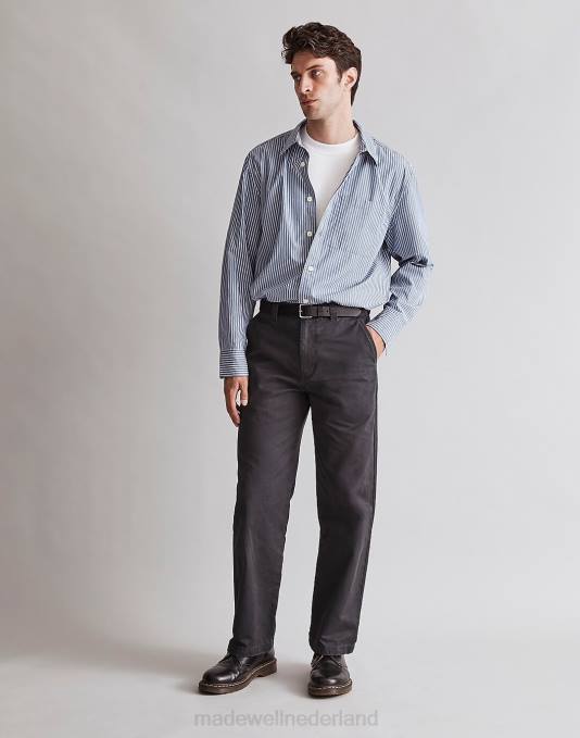 kleding gedroogde olijf ZVH6202 Madewell oversized chinobroek Heren