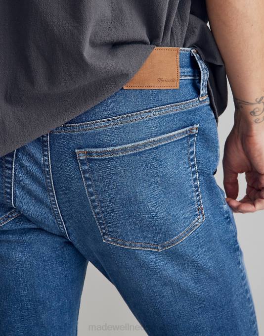kleding haldon-was ZVH6149 Madewell atletische slanke jeans Heren