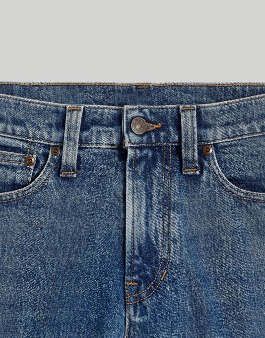 kleding haldon-was ZVH6149 Madewell atletische slanke jeans Heren