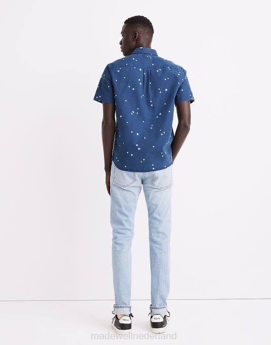 kleding makkelijk wassen ZVH6199 Madewell smalle zelfkantjeans Heren