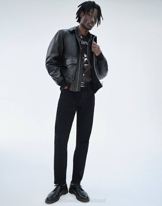 kleding zwart ZVH6611 Madewell slim jeans: instacozy editie Heren