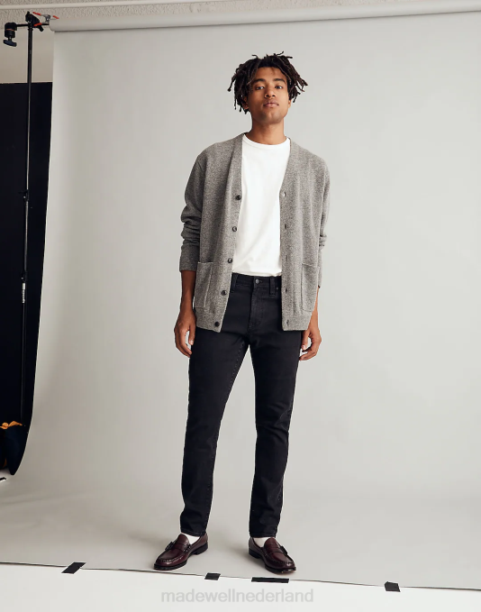 kleding zwart ZVH6612 Madewell atletische slanke jeans: instacozy editie Heren