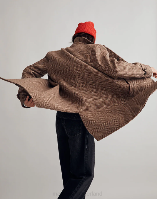 kleding gedroogde gerst ZVH6116 Madewell Italiaanse insuluxe overjas Heren