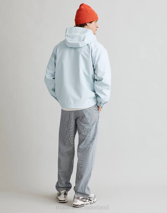 kleding hemelsblauw ZVH6504 Madewell Gramicci waterdichte jas Heren