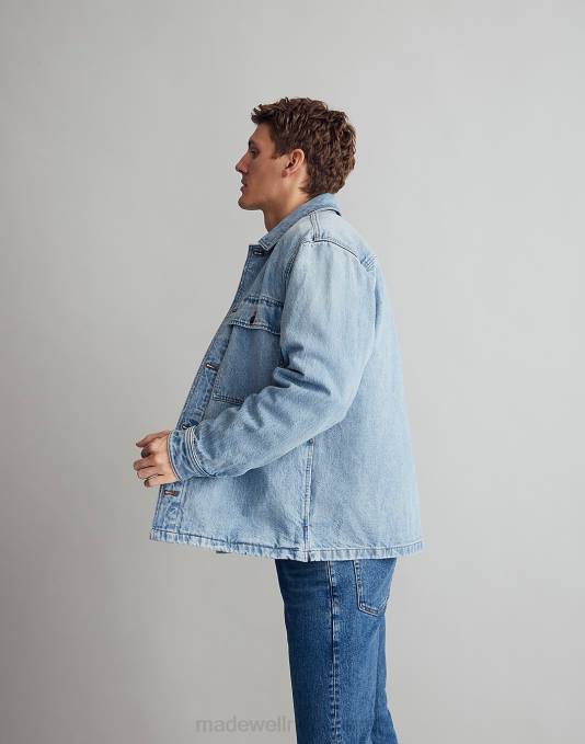 kleding hoge wassing ZVH6112 Madewell denim overhemd-jasje Heren