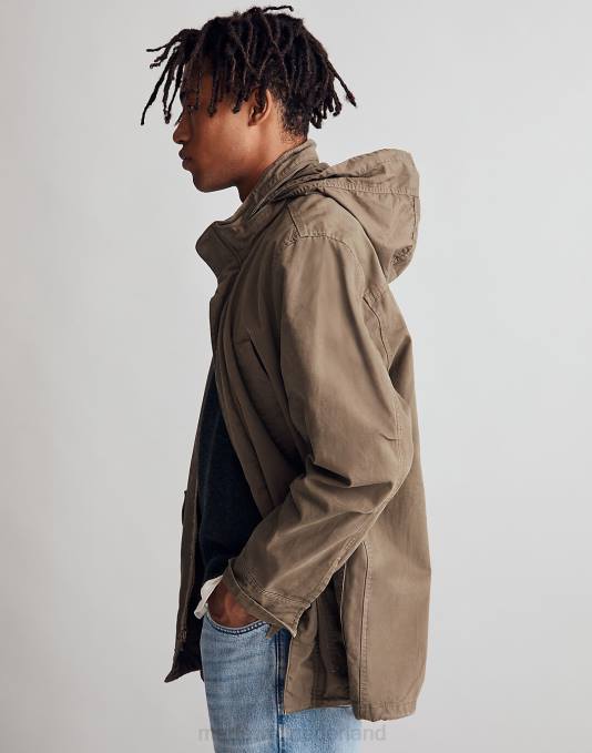 kleding lading groen ZVH6117 Madewell veld jas Heren