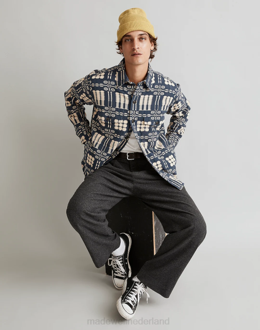 kleding marine ZVH6432 Madewell gang lancaster jas Heren