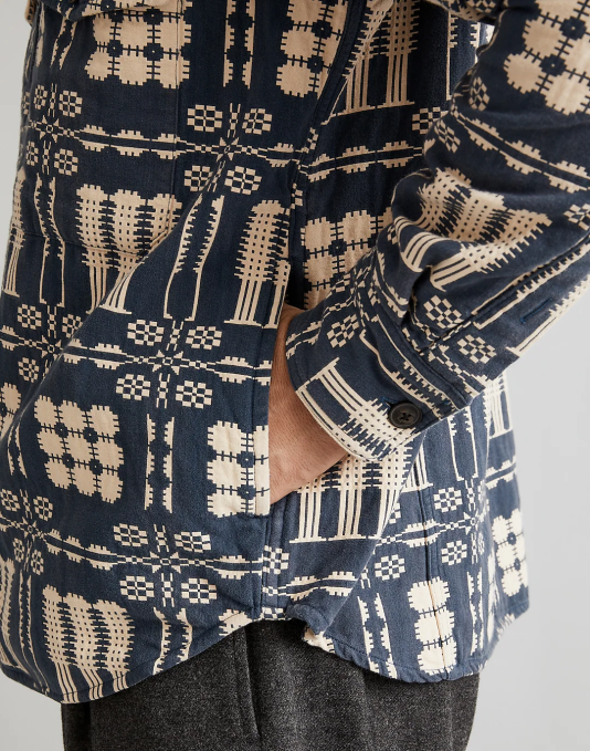 kleding marine ZVH6432 Madewell gang lancaster jas Heren