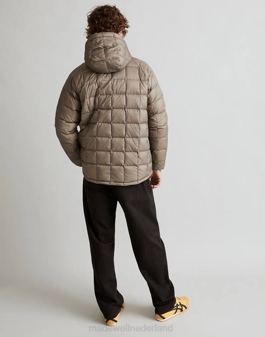 kleding steengrijs ZVH6500 Madewell Gramicci donsjack Heren