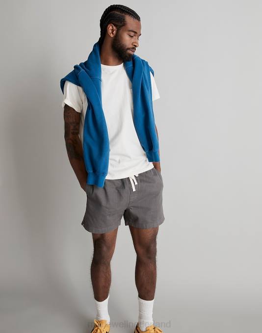 kleding kust graniet ZVH6323 Madewell 4 1/2'' katoenen shorts voor dagelijks gebruik Heren