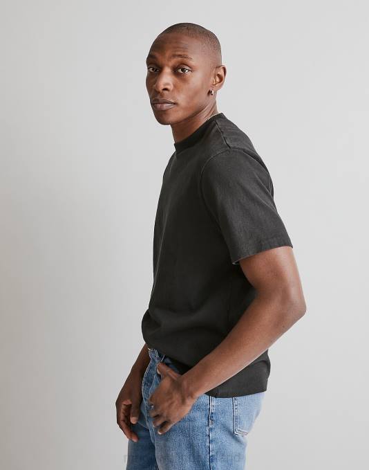 kleding echt zwart ZVH6364 Madewell ontspannen t-shirt Heren