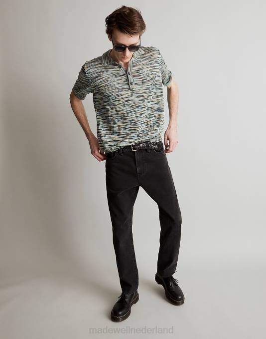 kleding ruimteverf ZVH6438 Madewell gang geverfd poloshirt Heren