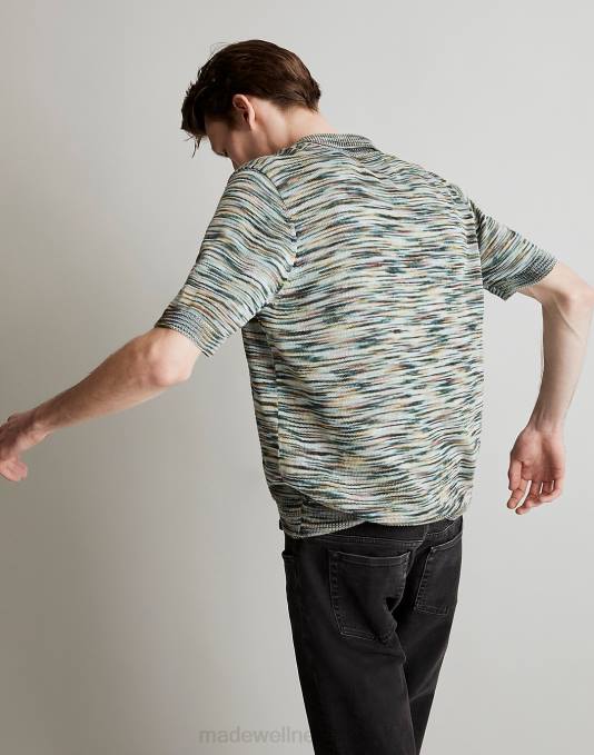 kleding ruimteverf ZVH6438 Madewell gang geverfd poloshirt Heren