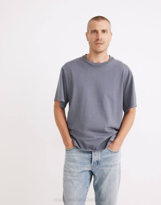 kleding vuurtoren ZVH6350 Madewell gemaakt in de VS boxy tee Heren