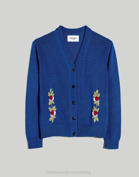 kleding blauw ZVH6437 Madewell gang bukhari vest Heren