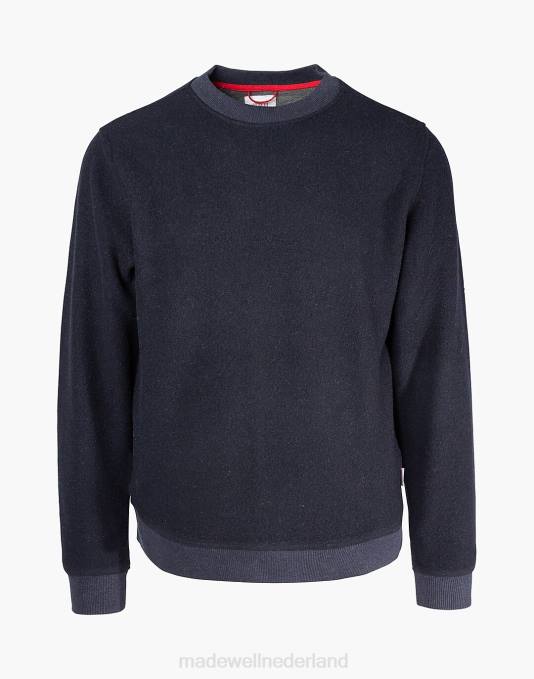 kleding grijs ZVH6602 Madewell topo designs global trui m Heren