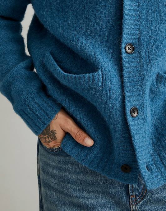 kleding hthr-lagune ZVH6337 Madewell Vest van merinowolmix Heren