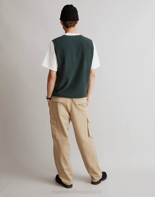 kleding provence druif ZVH62790 Madewell fleecevest Heren