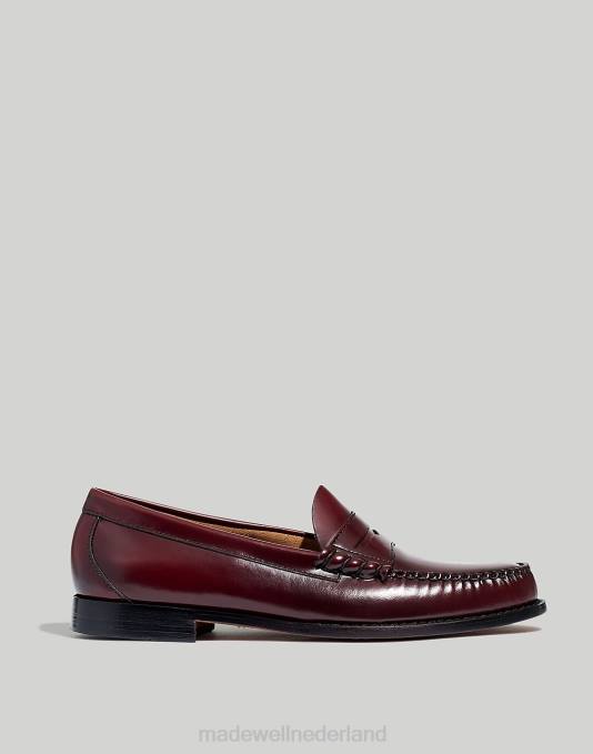 schoenen bordeaux ZVH6492 Madewell g.h.bass weejuns penny loafers Heren