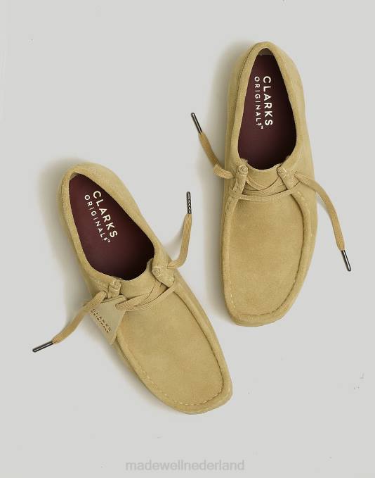 schoenen esdoorn ZVH6427 Madewell Clarks suède wallabee-schoenen Heren