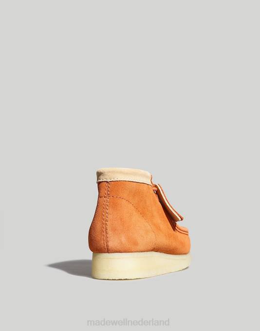 schoenen donkere tint ZVH6429 Madewell Clarks suède wallabee-laarzen Heren