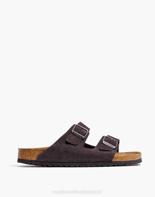 schoenen hth grijs ZVH6399 Madewell Birkenstock suède Arizona sandalen Heren